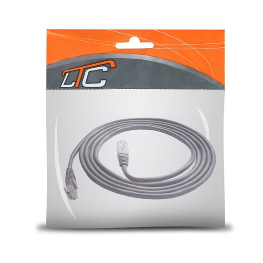 8P8C Connection network Cable gray 5m - LCDEAL