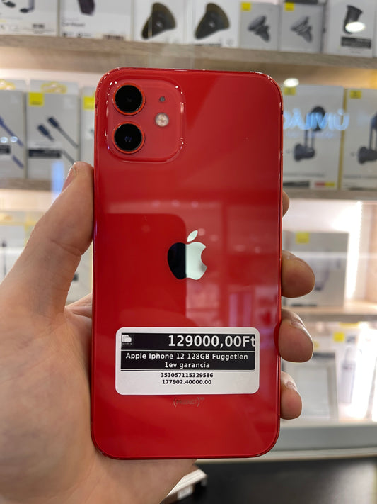 Apple Iphone 12 128GB Független 1év garancia