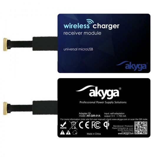 AKYGA Adapter QI AK - QIR - 01A microUSB - LCDEAL