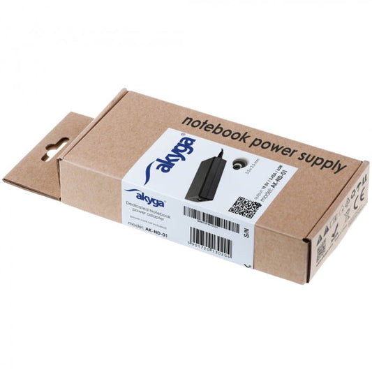 Akyga power supply for Toshiba notebooks 19V / 3,42A / 65W - LCDEAL