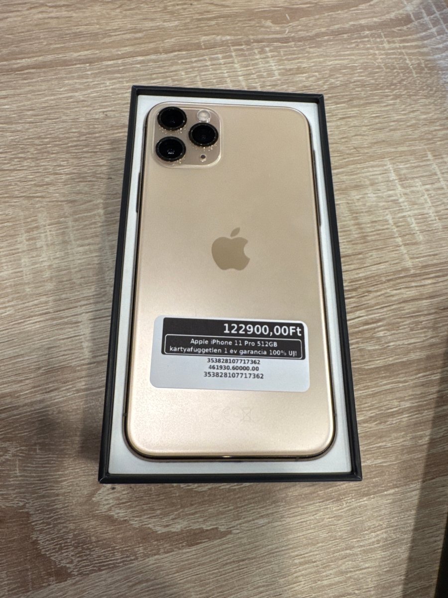 Apple iPhone 11 Pro 512GB kártyafüggetlen 1 év garancia 100% ÚJ! - LCDEAL
