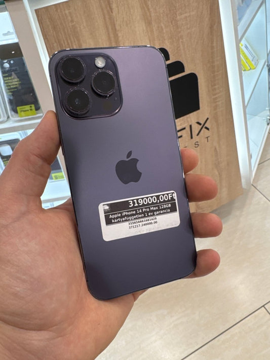 Apple iPhone 14 Pro Max 128GB kártyafüggetlen 1 év garancia - LCDEAL