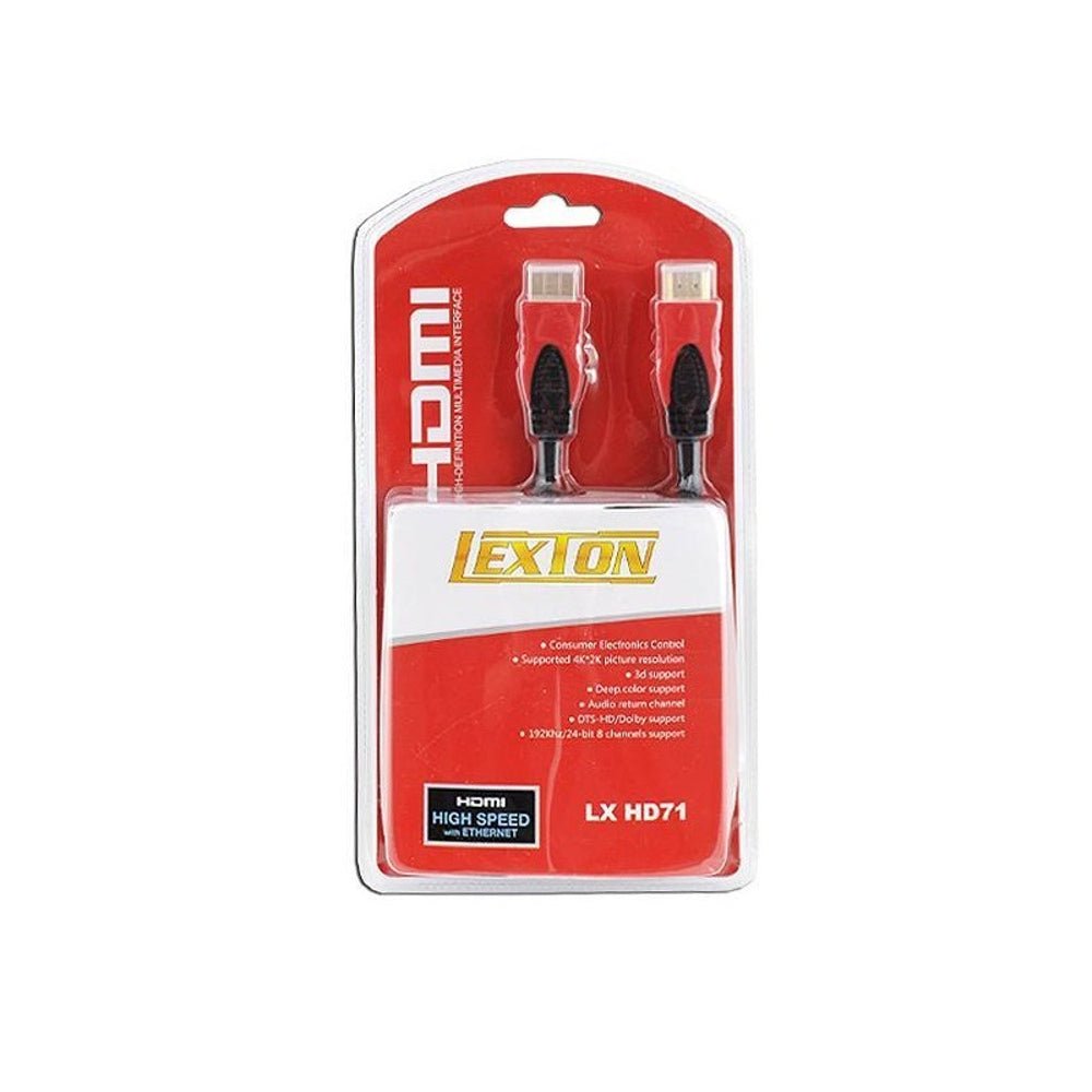Cable HDMI - HDMI 1,5m red v1.4 blist. - LCDEAL