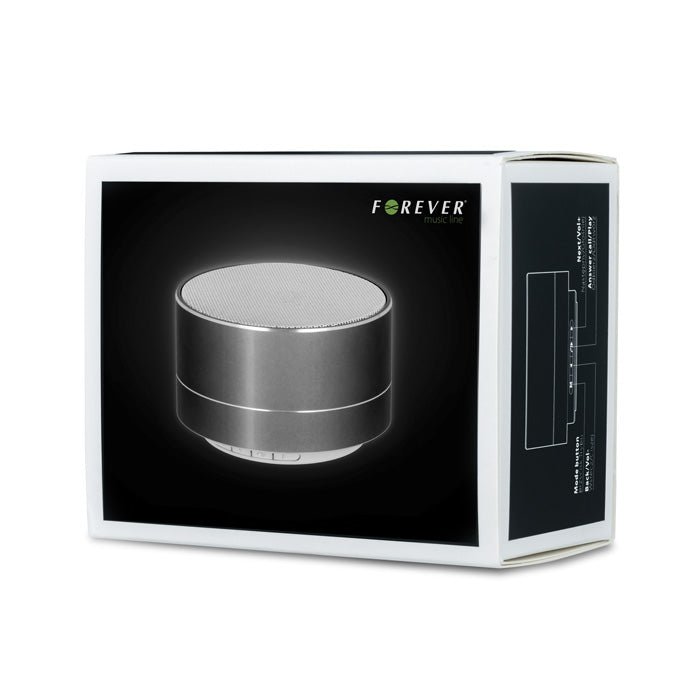 Forever Bluetooth speaker PBS - 100 silver - LCDEAL