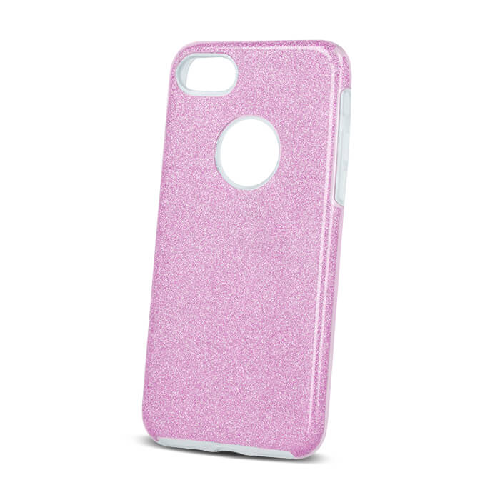 Glitter 3in1 case for iPhone 7 / 8 / SE 2020 / SE 2022 pink - LCDEAL