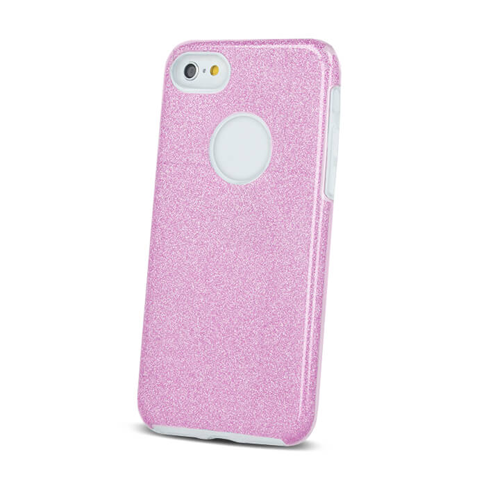 Glitter 3in1 case for iPhone 7 / 8 / SE 2020 / SE 2022 pink - LCDEAL