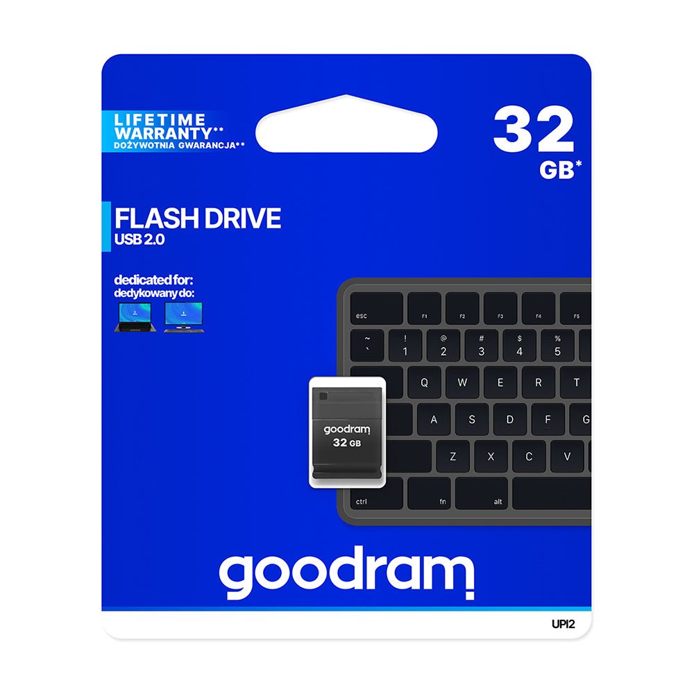 Goodram pendrive 32GB USB 2.0 UPI2 black - LCDEAL