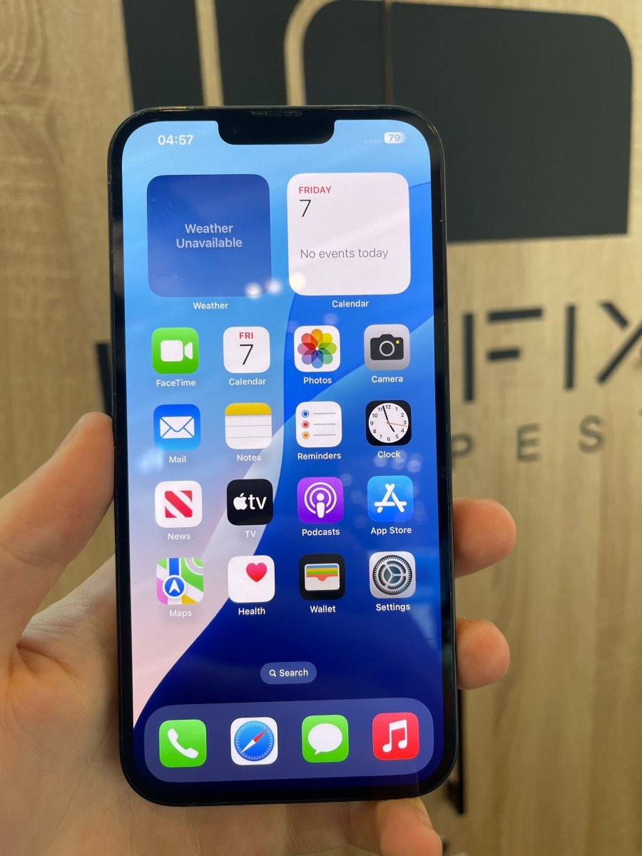 IPHONE 14+ 128GB BLACK kártyafüggetlen 1 év garancia 86% - LCDEAL