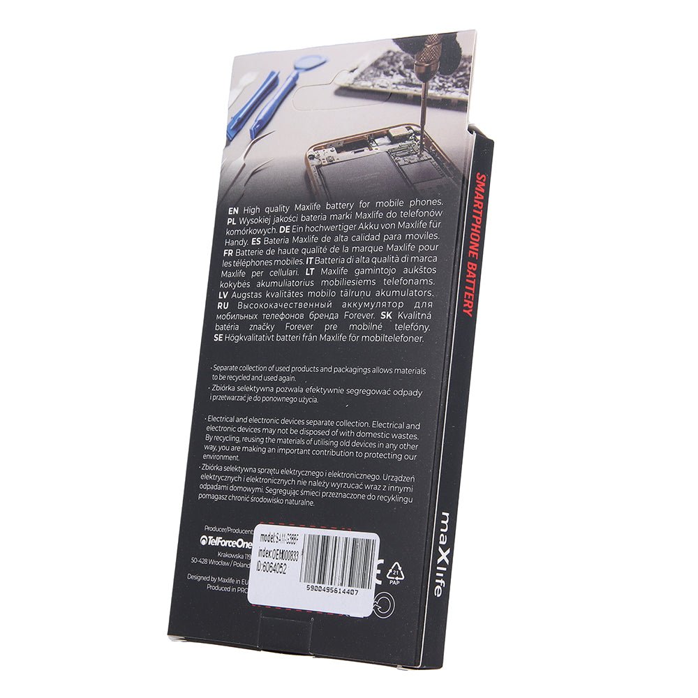 Maxlife battery for Samsung Galaxy Xcover 3 G388F EB - BG388BBE 2200mAh - LCDEAL