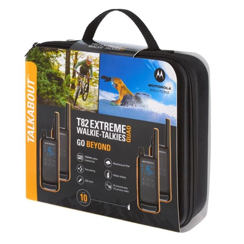 Motorola Talkabout T82 Extreme quad - pack - LCDEAL