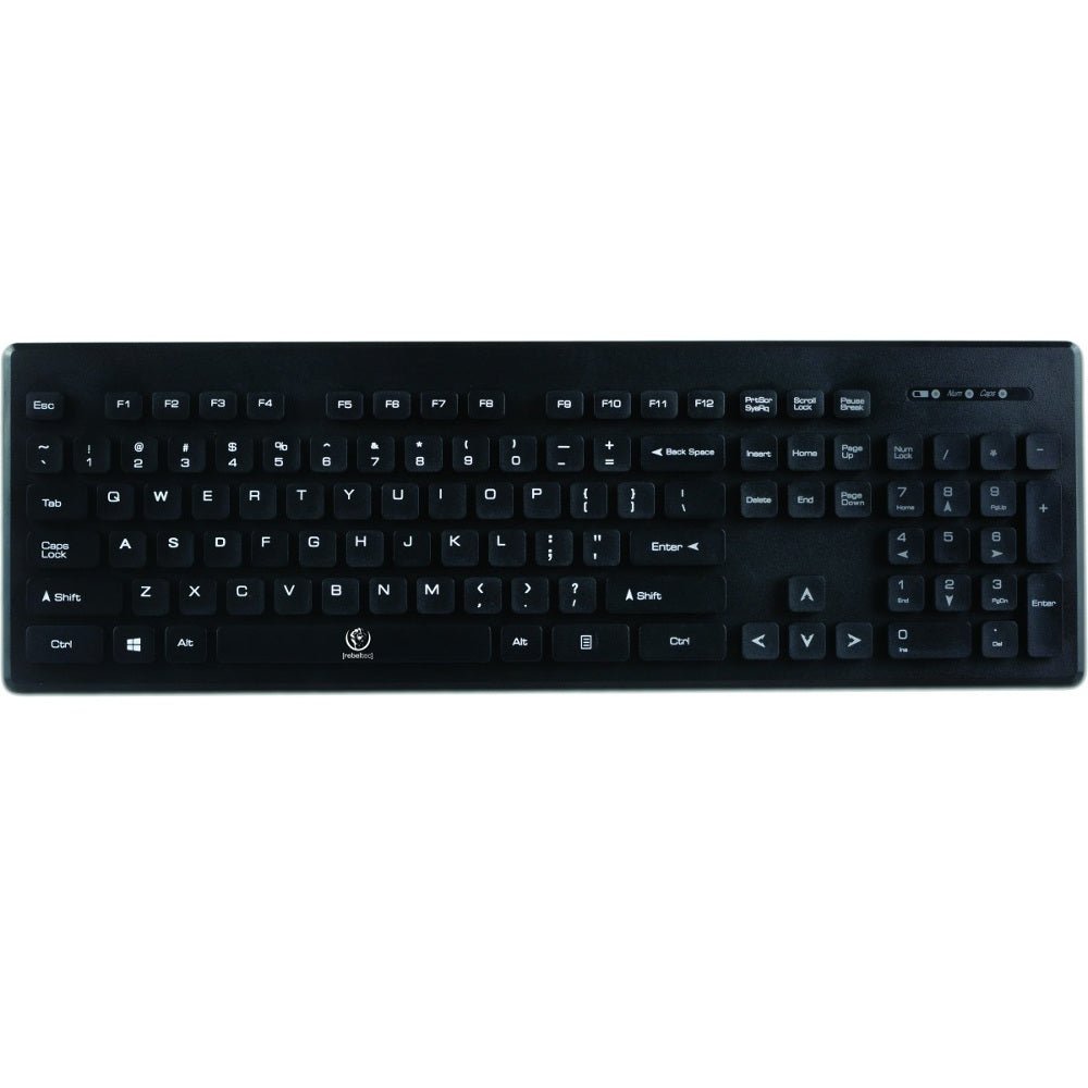 Rebeltec wireless set: keyboard + MILLENIUM mouse - LCDEAL