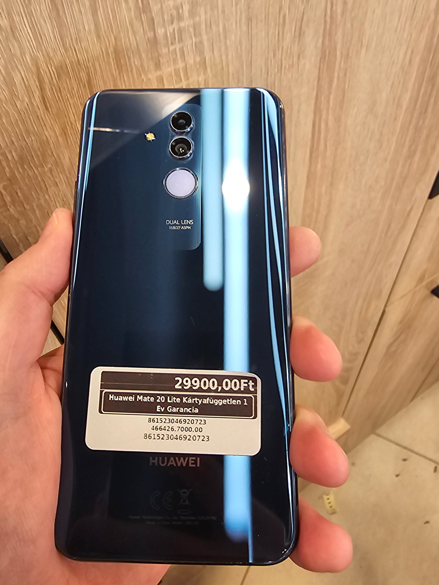 Huawei Mate 20 Lite 4/64GB Kártyafüggetlen 1 Év Garancia