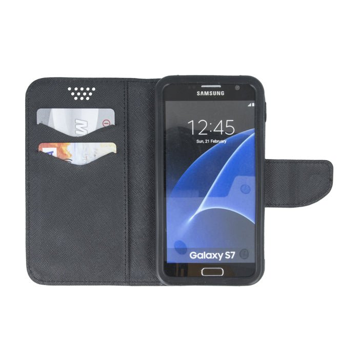Smart Universal Fancy case 5,5 - 5,7" black/gold - LCDEAL