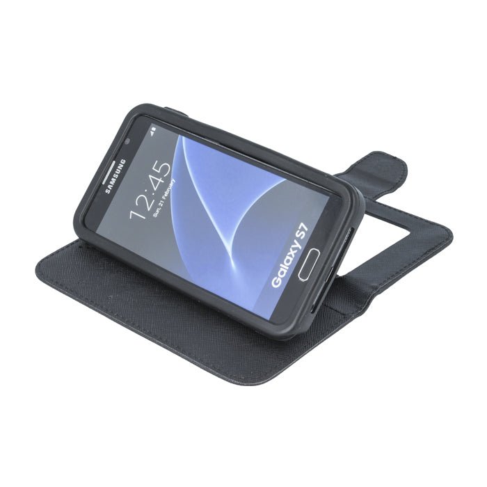 Smart Universal Fancy case 5,5 - 5,7" black/gold - LCDEAL