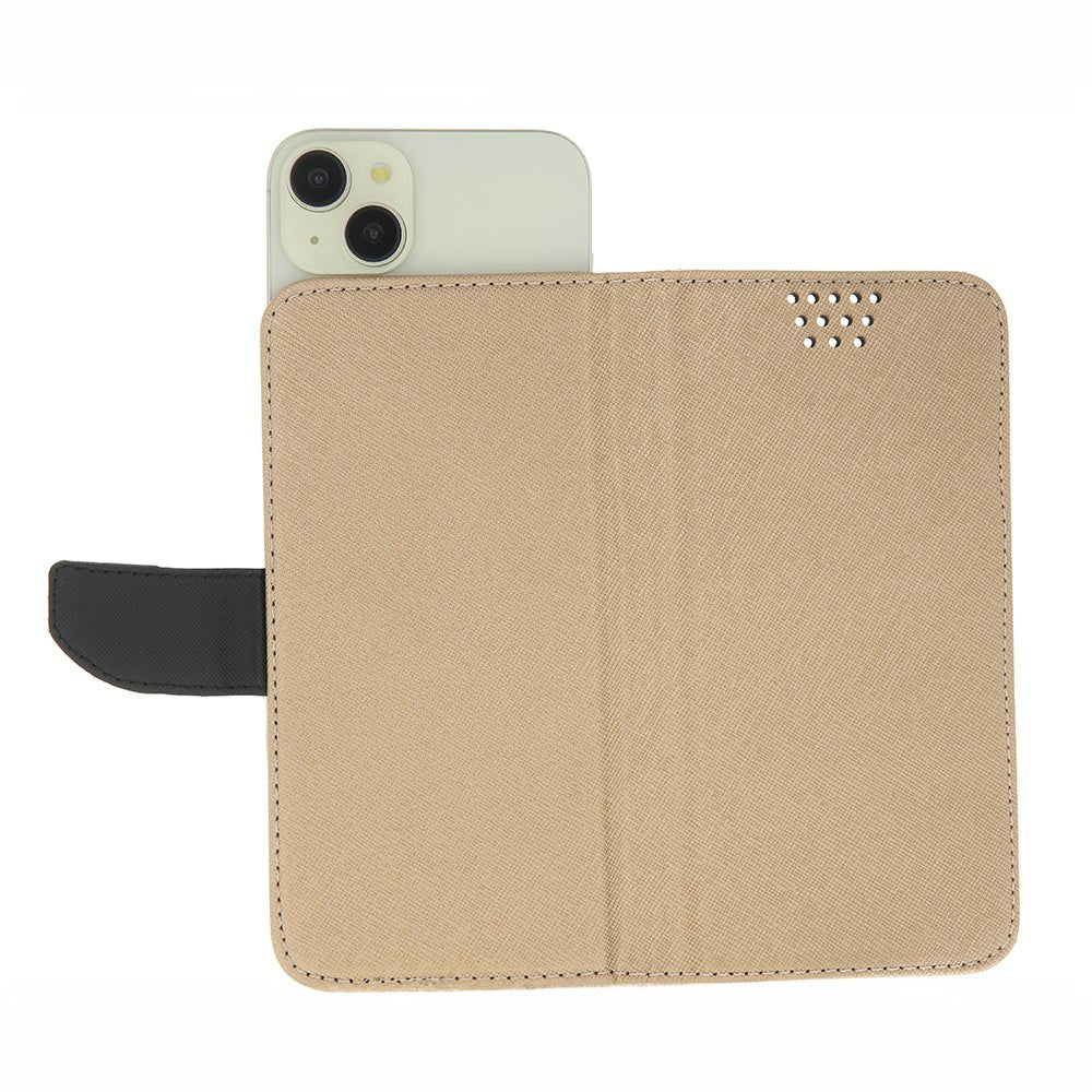 Smart Universal Fancy case 5,5 - 5,7" gold/black - LCDEAL