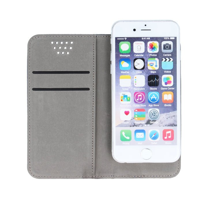 Smart Universal Magnet case 4,7 - 5,3" dark blue - LCDEAL