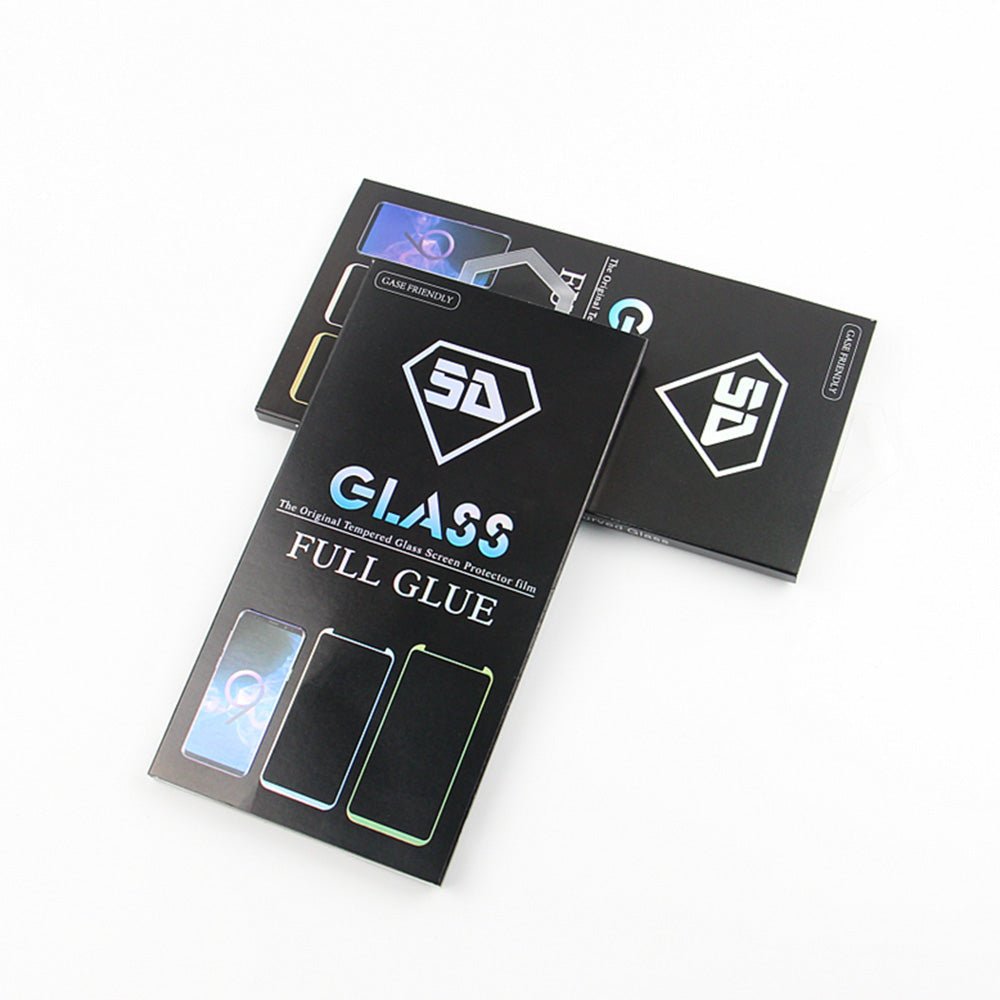 Tempered glass 5D for iPhone XS Max / 11 Pro Max black frame - LCDEAL