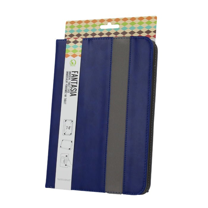 Universal case Fantasia for tablet 7 - 8`` dark blue - LCDEAL