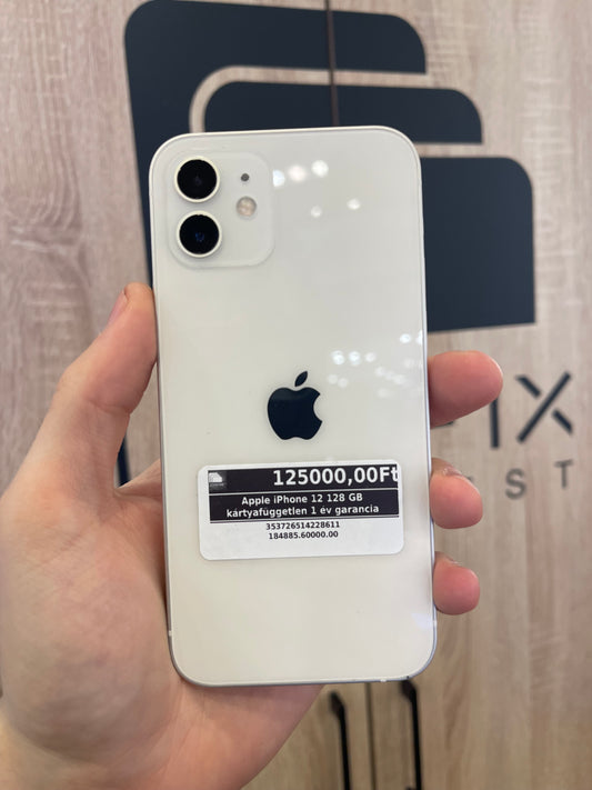 Apple iPhone 12 128 GB kártyafüggetlen 1 év garancia