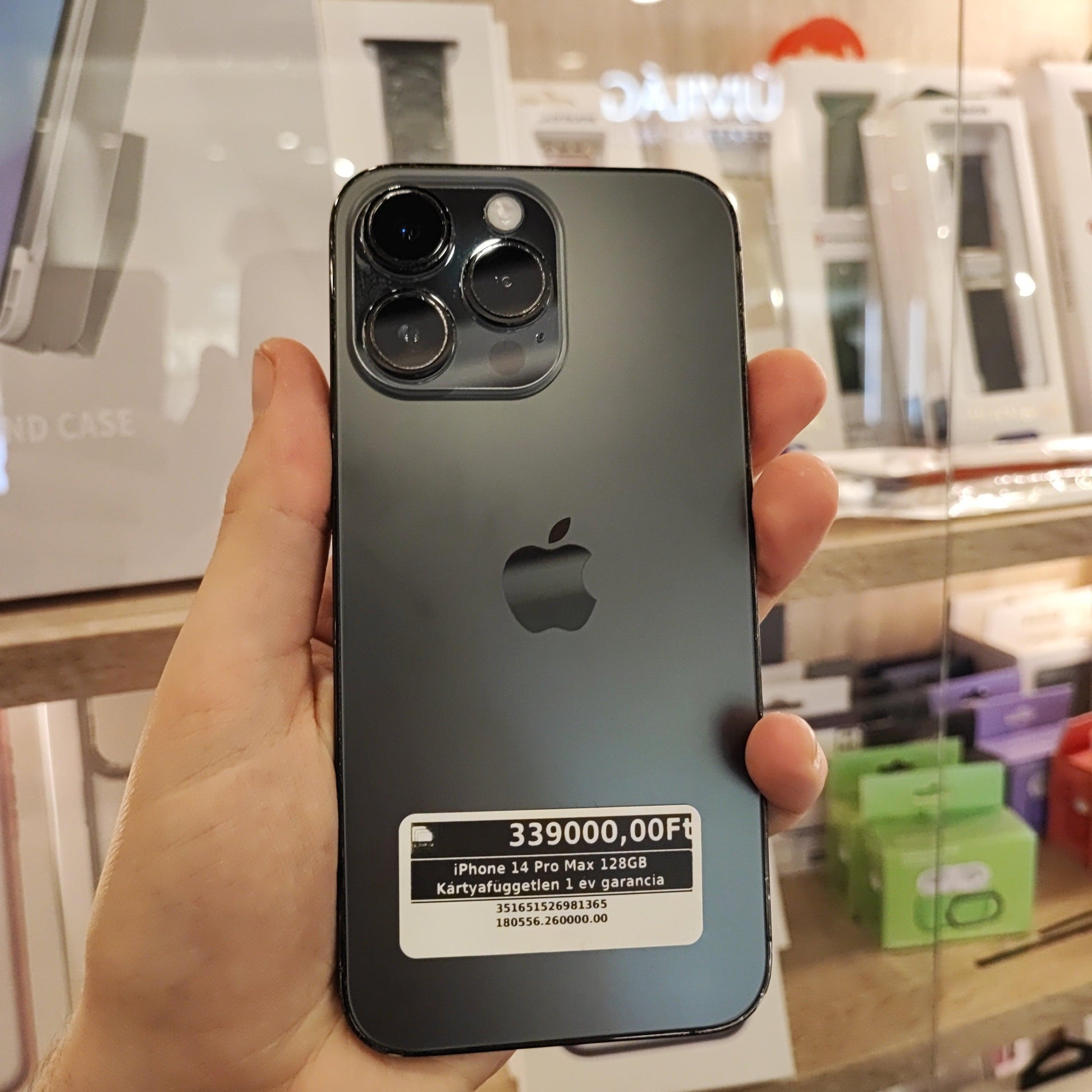 iPhone 14 Pro Max 128GB Kártyafüggetlen 1 év garancia