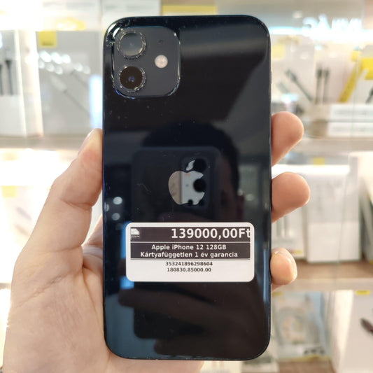 Apple iPhone 12 128GB kártyafüggetlen 1 év garancia