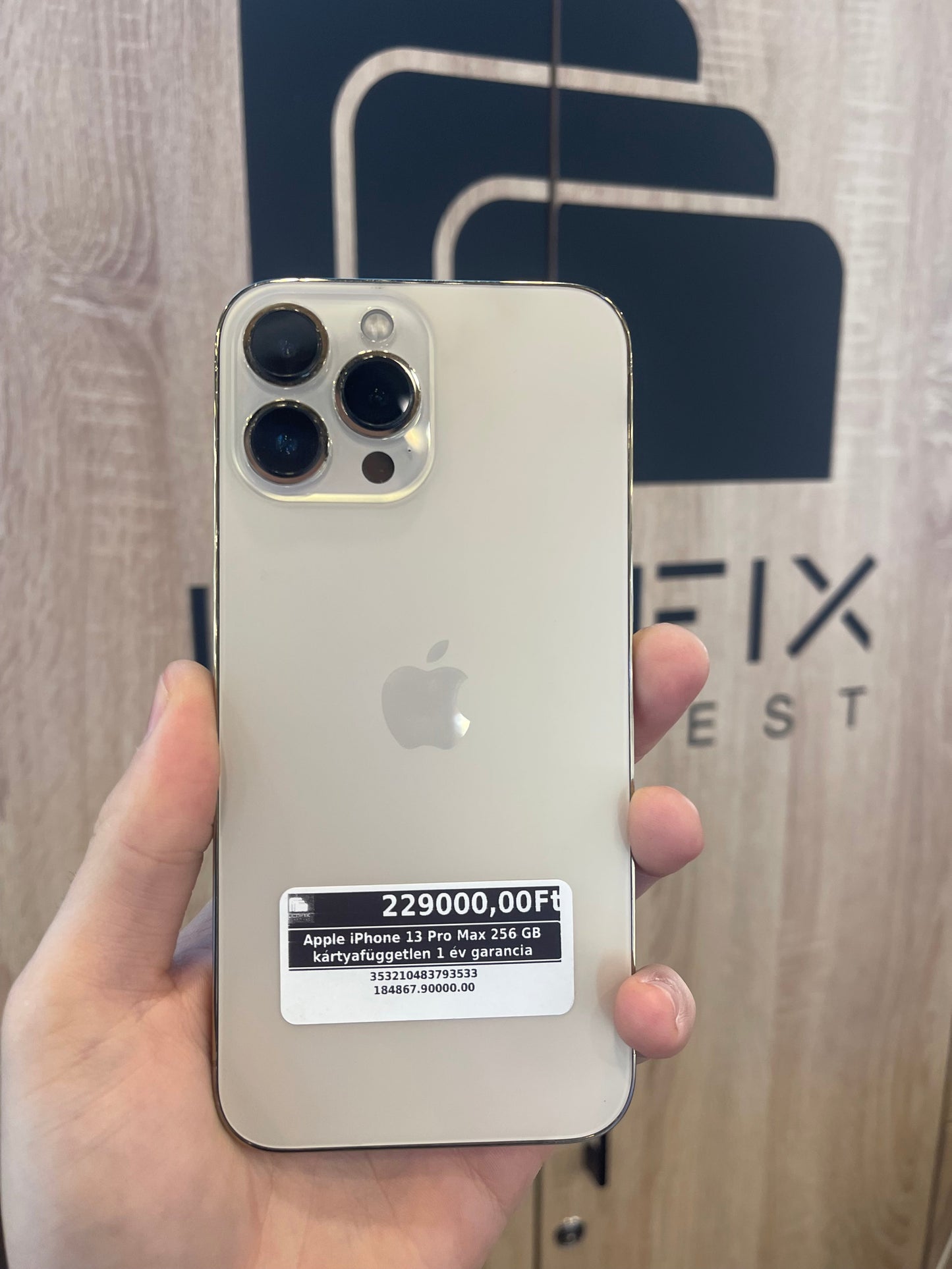 Apple iPhone 13 Pro Max 256 GB kártyafüggetlen 1 év garancia