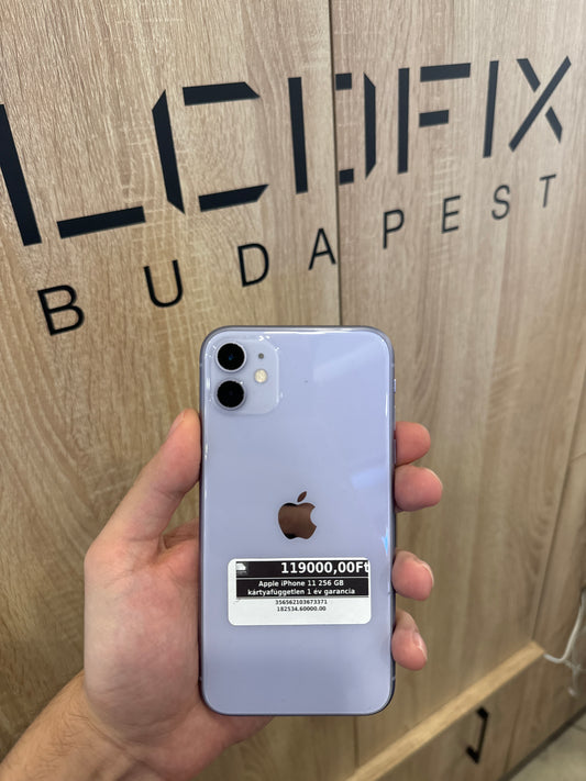 Apple iPhone 11 256 GB kártyafüggetlen 1 év garancia LCD Fix mobiltelefon szerviz