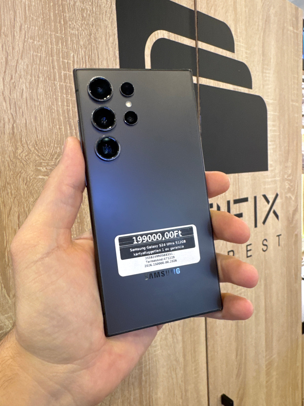 Samsung Galaxy S24 Ultra 512GB kártyafüggetlen 1 év garancia