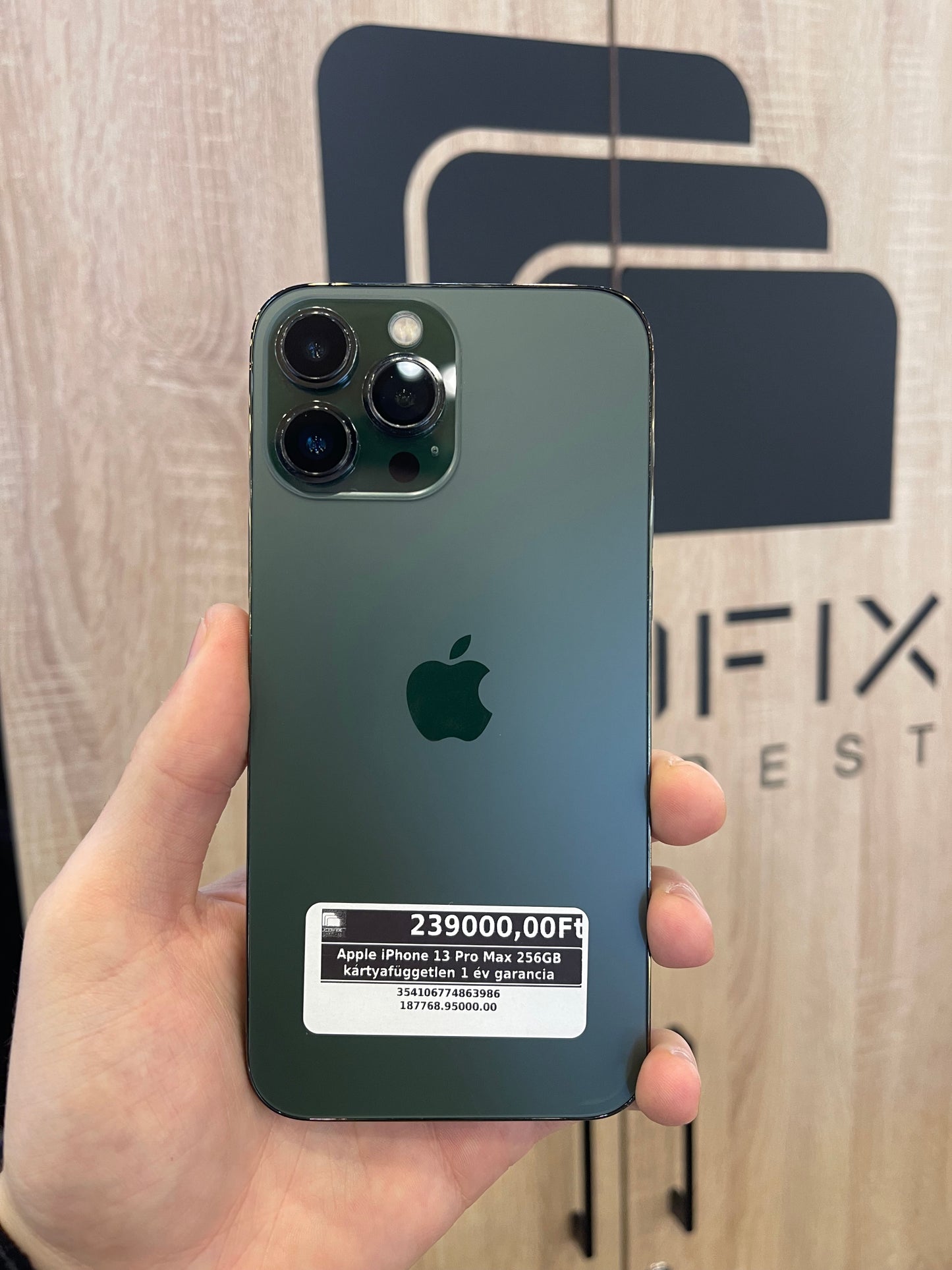 Apple iPhone 13 Pro Max 256GB kártyafüggetlen 1 év garancia