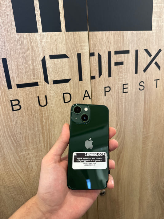 Apple iPhone 13 Mini 128 GB kártyafüggetlen 1 év garancia LCD Fix mobiltelefon szerviz