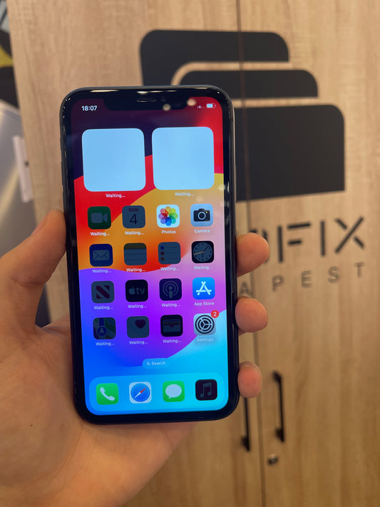 Apple Iphone 11 64GB Kártyafüggetlen 1 év garancia LCD Fix mobiltelefon szerviz