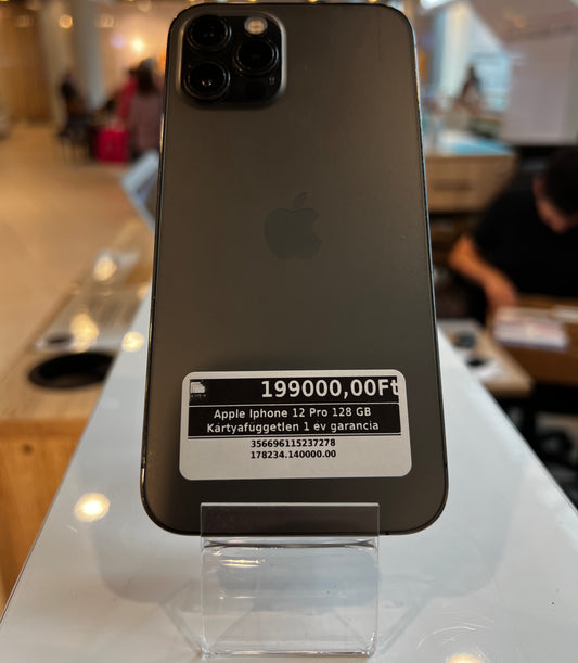 Apple Iphone 12 Pro 128 GB Kártyafüggetlen 1 év garancia