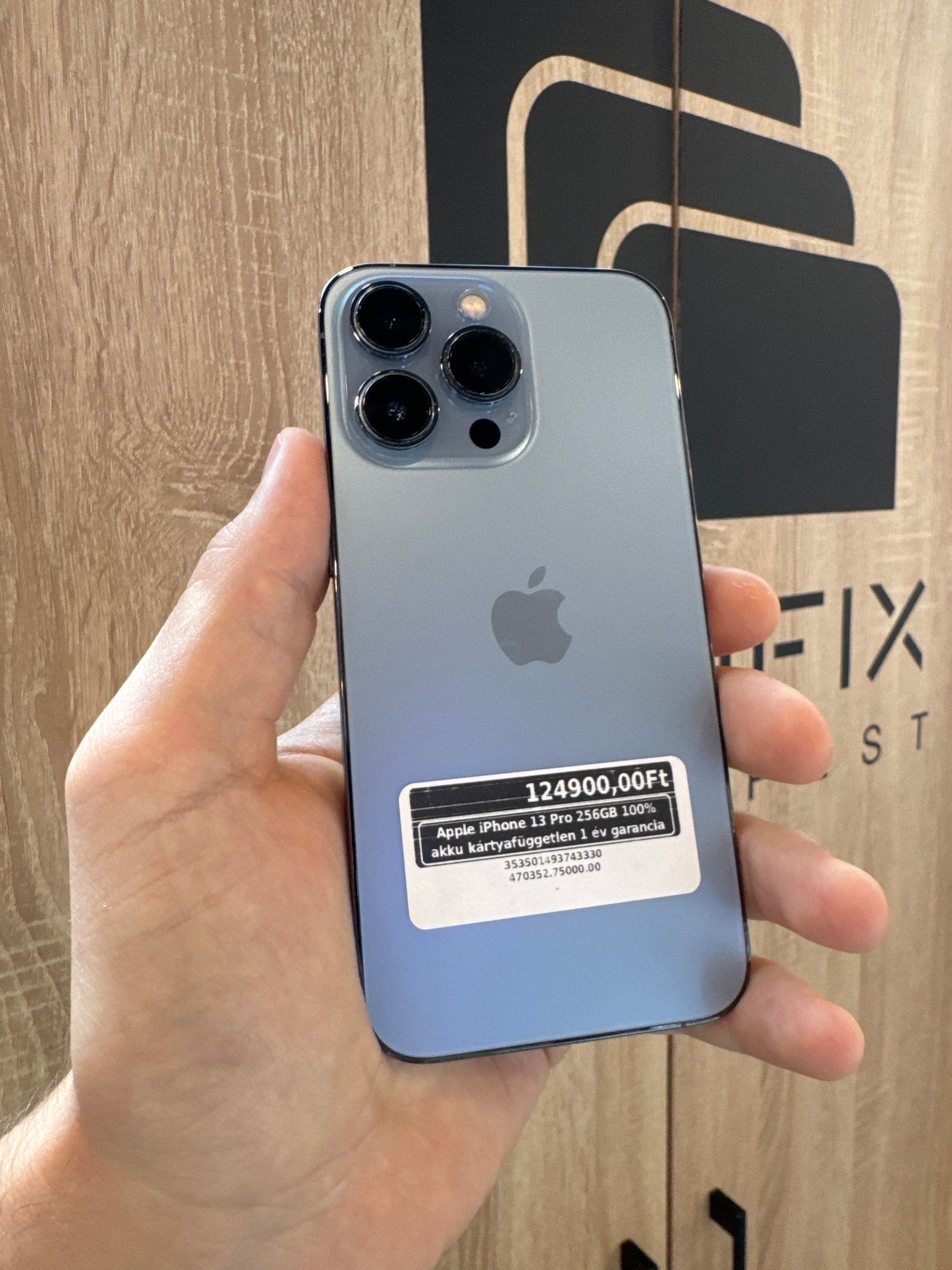 Apple iPhone 13 Pro 256GB 100% akku kártyafüggetlen 1 év garancia