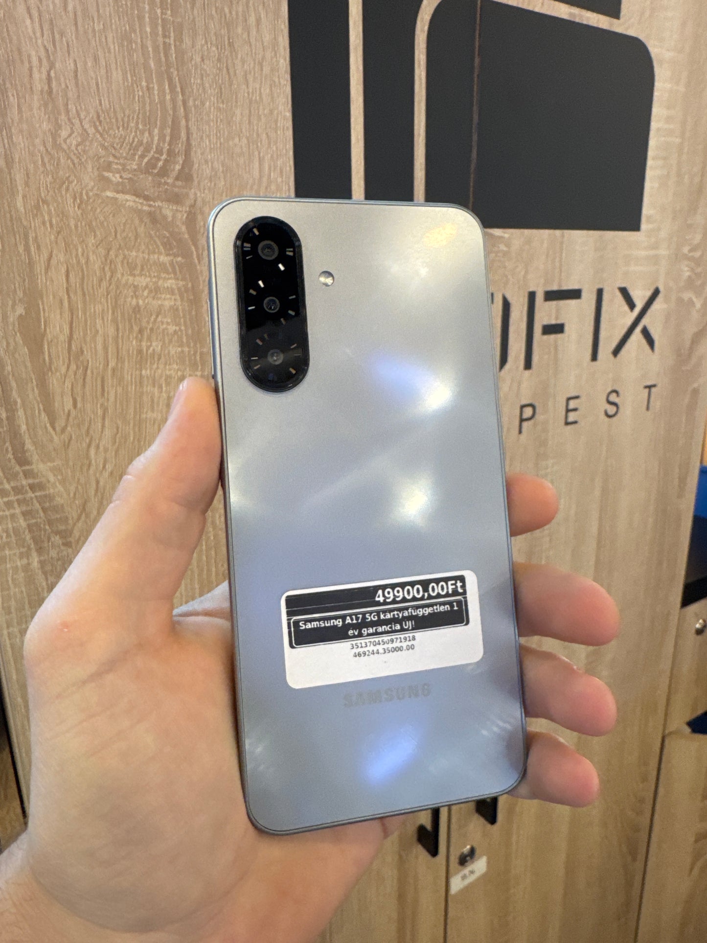 Samsung A17 5G kártyafüggetlen 1 év garancia ÚJ!