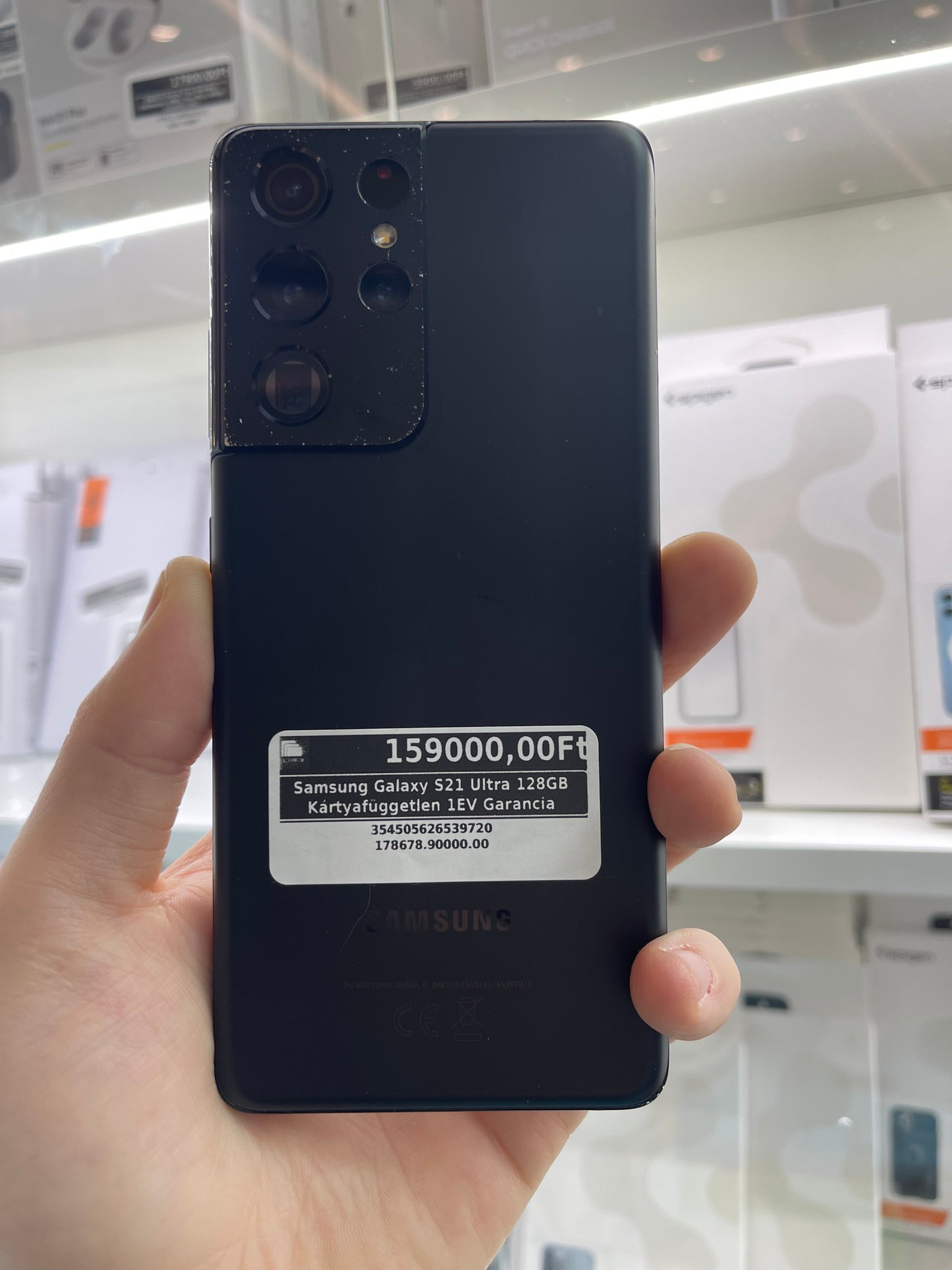 Samsung Galaxy S21 Ultra 128GB Kártyafüggetlen 1ÉV Garancia