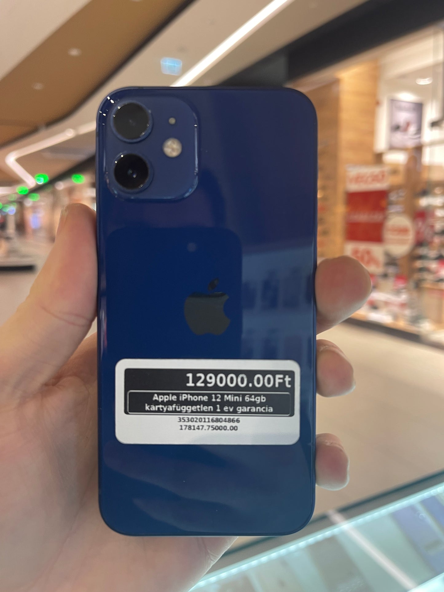 Apple iPhone 12 Mini 64gb kártyafüggetlen 1 év garancia