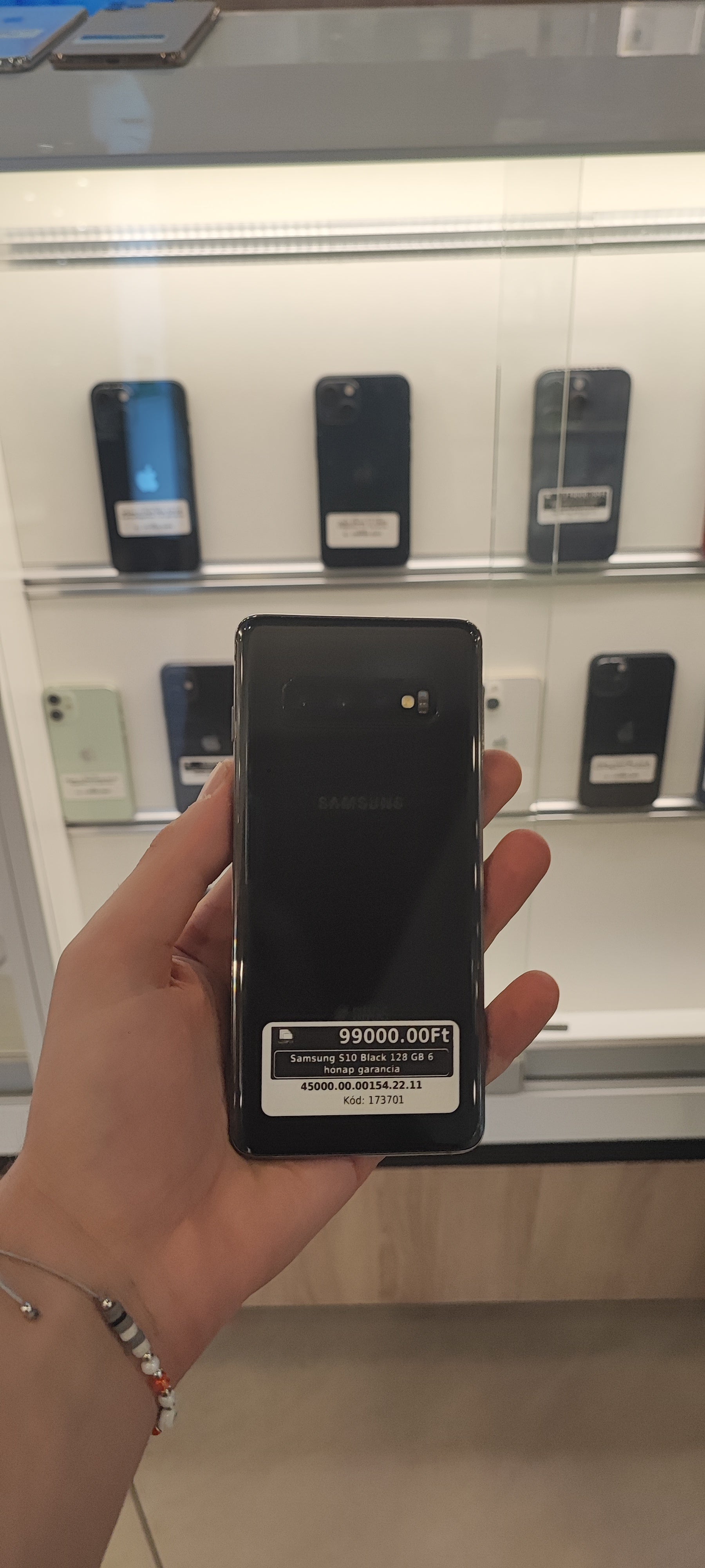 Samsung S10 Black 128 GB 6 hónap garancia - LCDFIX