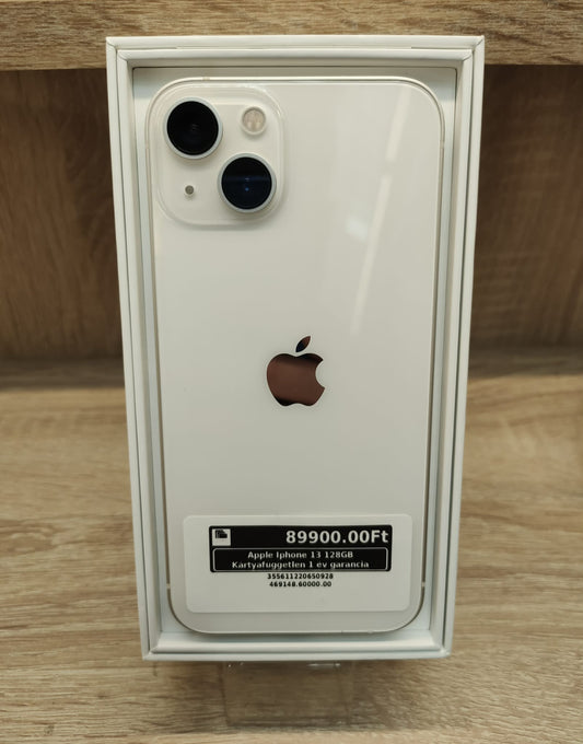 Apple Iphone 13 128GB Kártyafüggetlen 1 év garancia