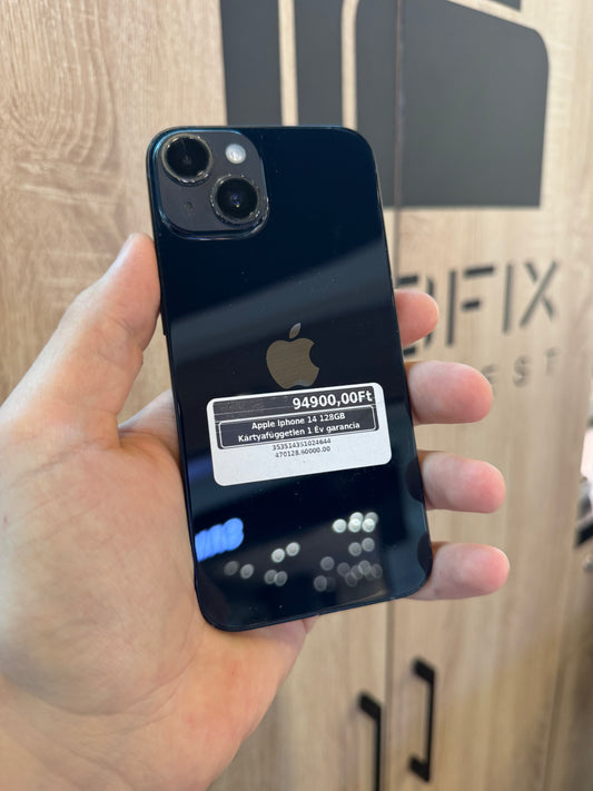 Apple Iphone 14 128GB Kártyafüggetlen 1 Év garancia