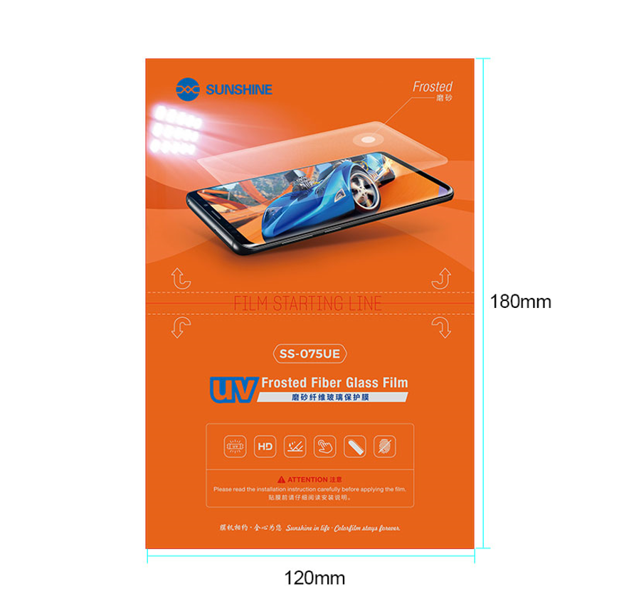 SS-075UE - Matt Premium UV hidro-üvegfólia - LCDFIX
