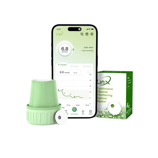 Aidex X folyamatos vércukormérő szenzor CGM a világ legkisebb érzékelője - LCDEAL