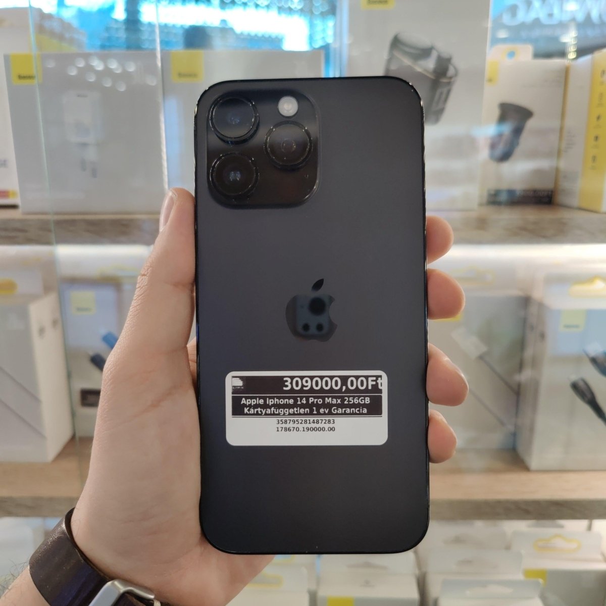 Apple iPhone 14 Pro Max 256GB Kártyafüggetlen 1 év Garancia - LCDEAL