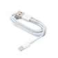 Cable USB - Lightning 1,0 m 1A white bulk - LCDEAL