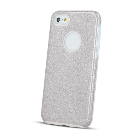 Glitter 3in1 case for iPhone 7 / 8 / SE 2020 / SE 2022 silver - LCDEAL
