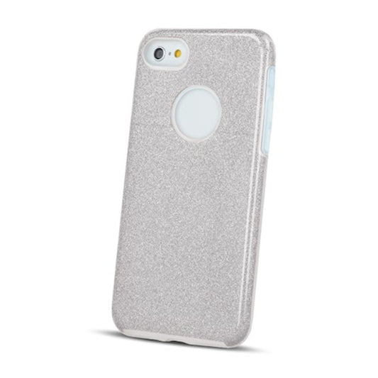 Glitter 3in1 case for iPhone XR silver - LCDEAL