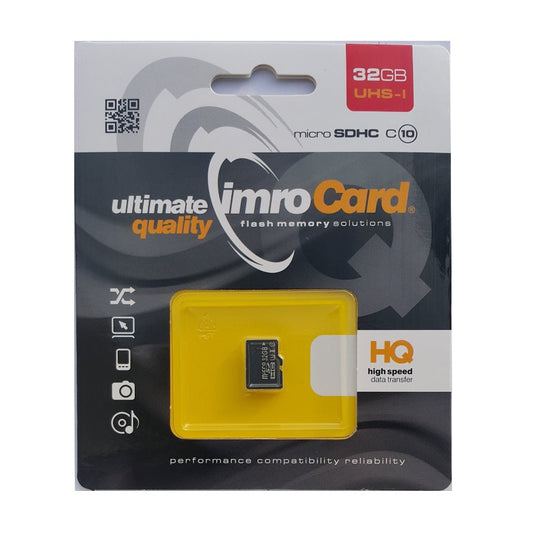 Imro MicroSD 32GB cl.10 | UHS - I - LCDEAL