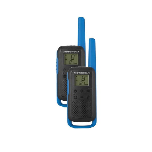 Motorola Talkabout T62 twin - pack + charger blue - LCDEAL
