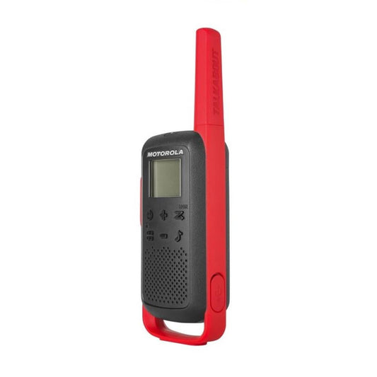 Motorola Talkabout T62 twin - pack + charger red - LCDEAL