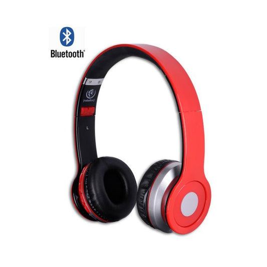 Rebeltec Bluetooth headphones Crystal red - LCDEAL