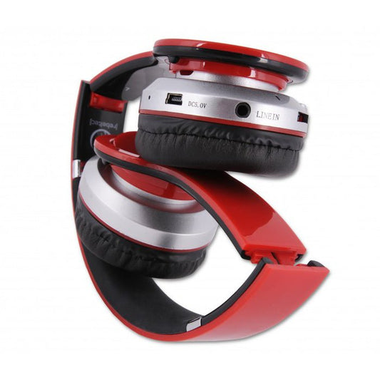 Rebeltec Bluetooth headphones Crystal red - LCDEAL